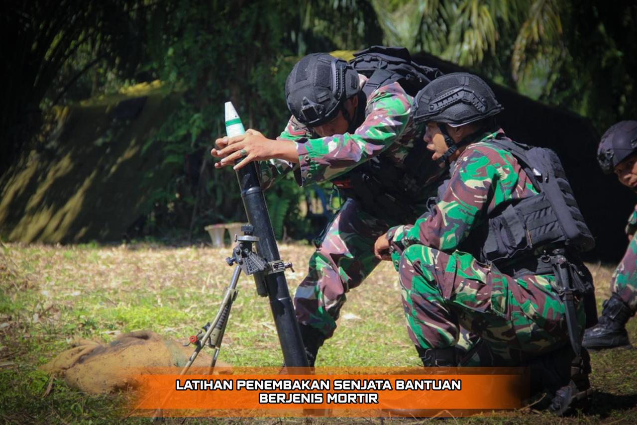 PENEMBAKAN SENJATA BANTUAN MORTIR