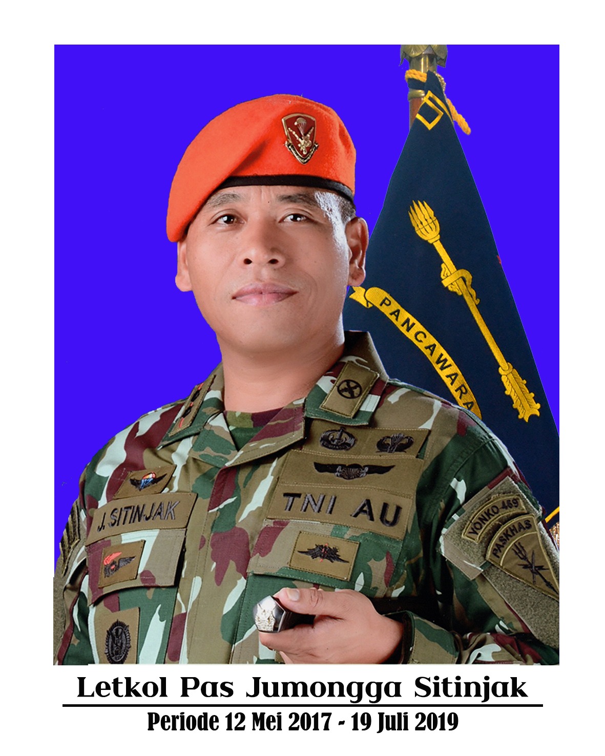 LETKOL PAS JUMONGGA SITINJAK